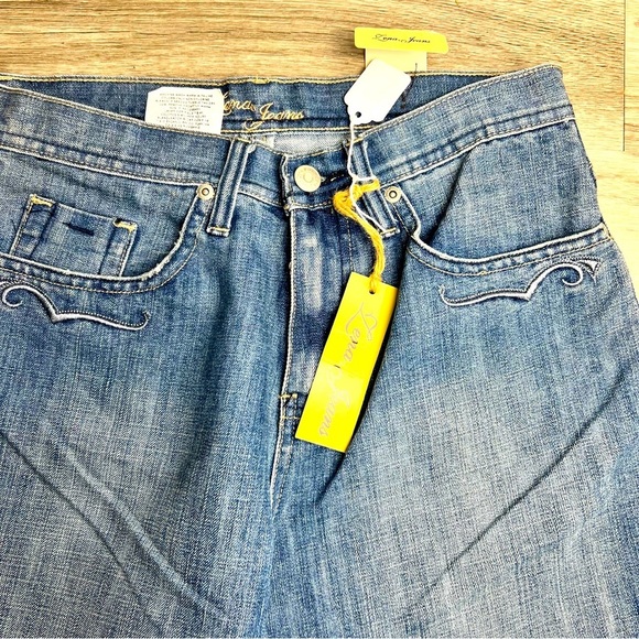 Zena VTG Y2K 90s Western Boho Denim Cowboy Shorts - Picture 3 of 7